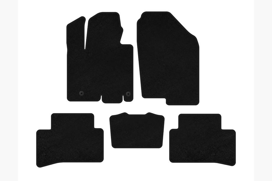 Hyundai Tucson NX4 2021– Textilmattor Classic (Svart) Image