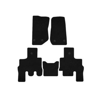 Textilmattor Classic (svarta) Jeep Wrangler 2007–2017 foto 1