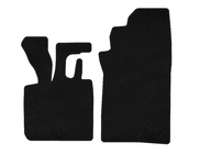 Smart 1998–2007 Textilmattor Classic (1998-2003, Cabriolet, Svart) foto 1