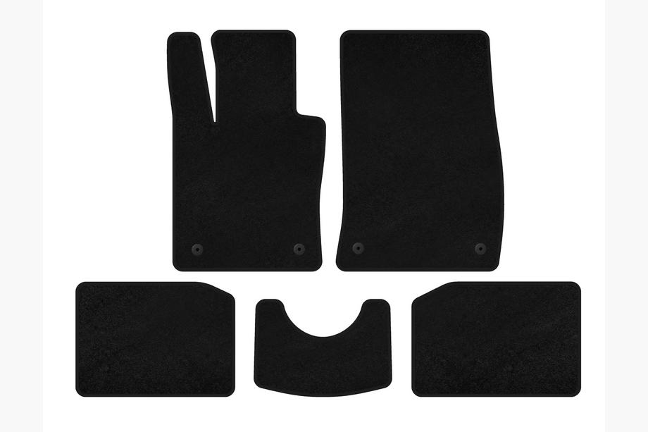 Mini Countryman R60 2010–2017 Textilmattor Classic (SD-set, svart) Image