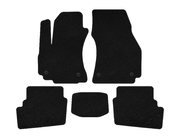 Opel Zafira A 1998–2005 Classic textilmattor (2 rader, 2003-2005, 7-sits, svart) foto 1