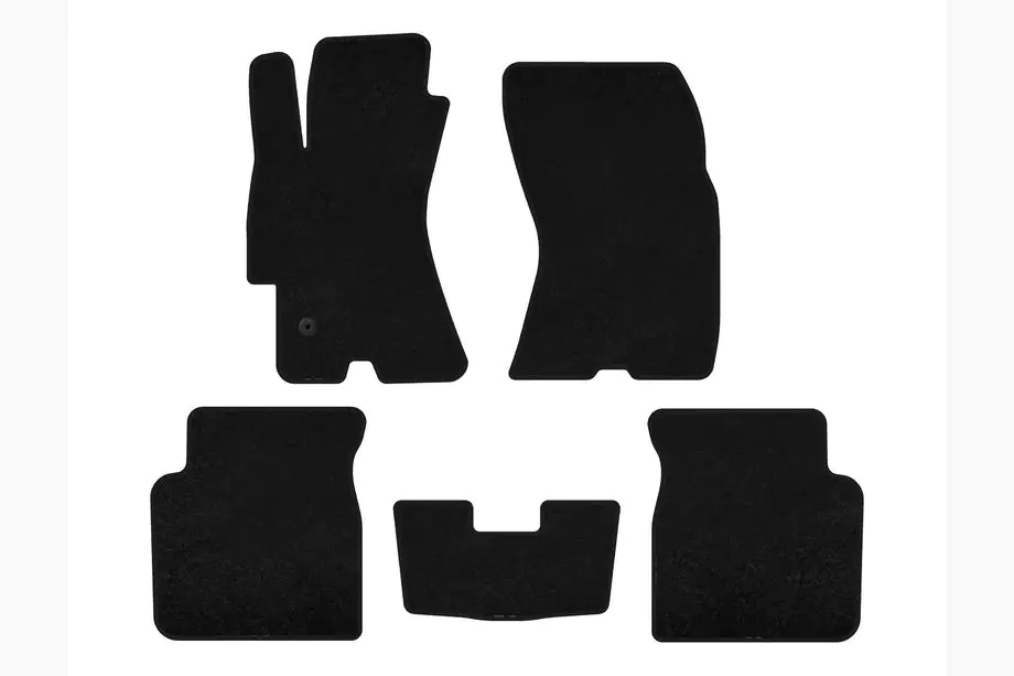 Subaru Outback 2005–2009 Textilmattor Classic (Svart) Image