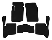Suzuki Vitara 1998–2006 Textilmattor Classic (3-dörrars, svarta) foto 1