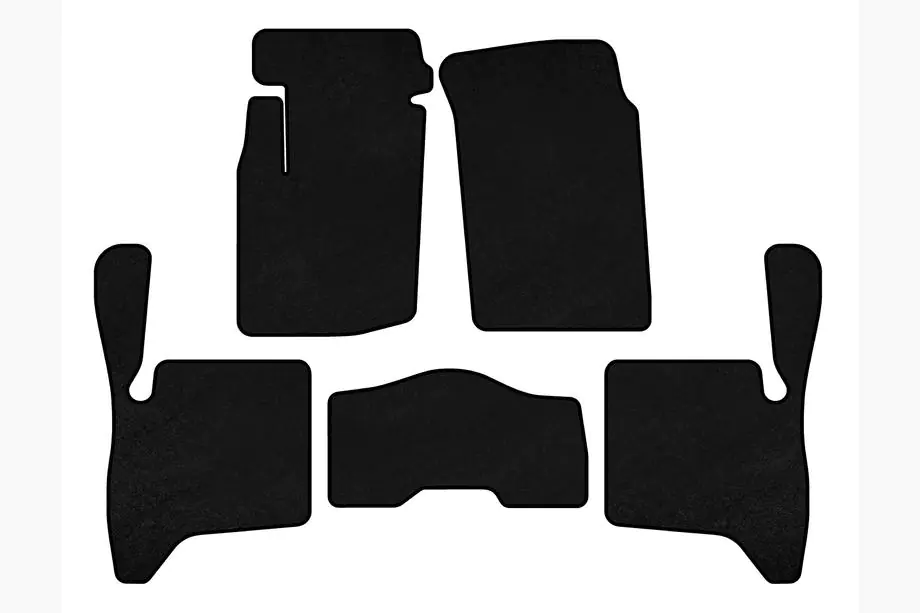 Suzuki Vitara 1998–2006 Textilmattor Classic (3-dörrars, svarta) Image