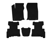 Toyota 4Runner 2009–2024 Textilmattor Classic (2 rader, 2014-2024, 7-sits, svart) foto 1