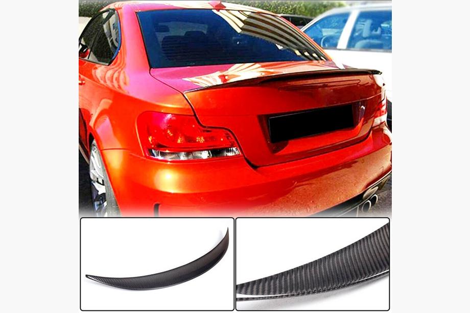 BMW 1-serie E81/E82/E87/E88 2004–2011 P-Style spoiler (för E82, kolfiber) Image