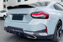 BMW 2-serie G42 2021– MP-Style spoiler (blank svart) foto 2