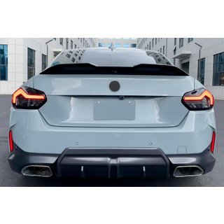 MP-Style spoiler (blank svart) foto 3