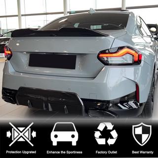 Spoiler M4-Style V3 (Kolfiber) BMW 2-serie G42 2021– foto 2