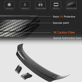 Spoiler V6 (blank svart) BMW 2-serie G42 2021– foto 3