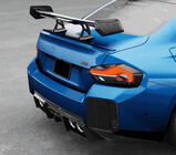BMW 2-serie G42 2021– Spoiler V7 (svart högglans) foto 2