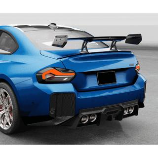 Spoiler V7 (svart högglans) BMW 2-serie G42 2021– foto 3