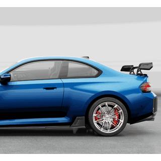Spoiler V7 (svart högglans) BMW 2-serie G42 2021– foto 4