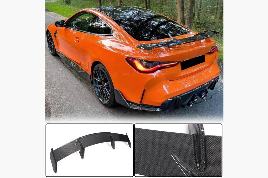 BMW 3-serien G20/G21 2018– Bagageluckespoiler Dry Carbon V2 (for G80) Foto 2