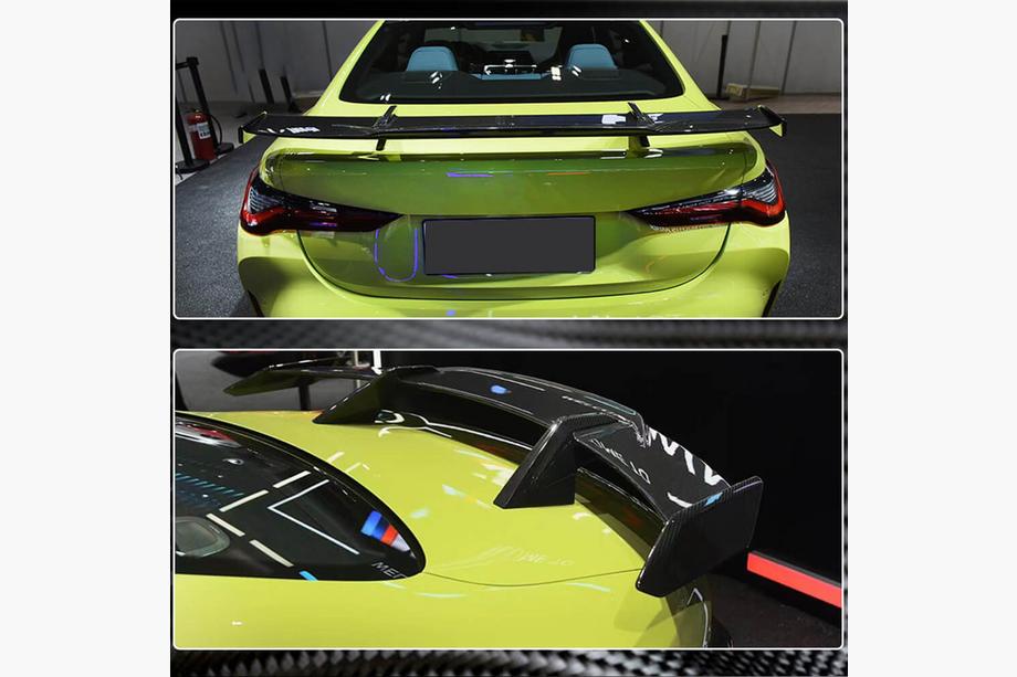 BMW 3-serien G20/G21 2018– Bagageluckespoiler Dry Carbon V2 (for G80) Foto 5