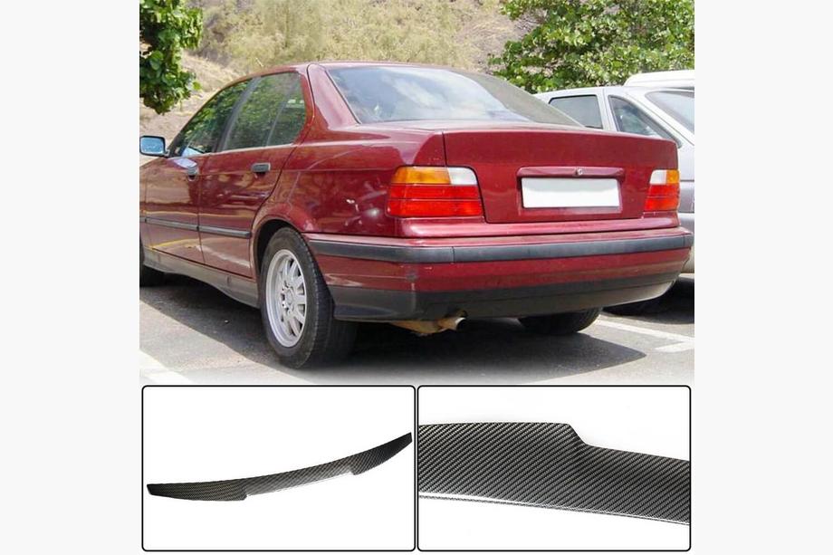 BMW 3-serien E36 1990–2000 M4-Style bakspoiler (kolfiber) Image