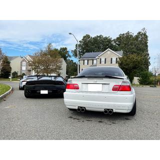 M4-Style spoiler (för Coupé, kolfiber) BMW 3-serie E46 1998–2006 foto 2