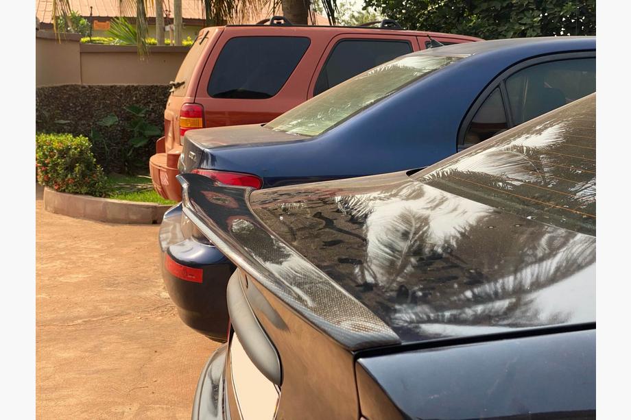BMW 3-serie E46 1998–2006 Bagageluckespoiler FRP V4 (SD) Foto 3