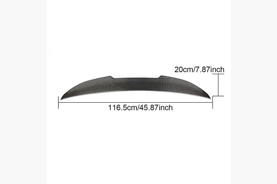 BMW 3-serie E46 1998–2006 Bagageluckespoiler FRP V4 (SD) Foto 6