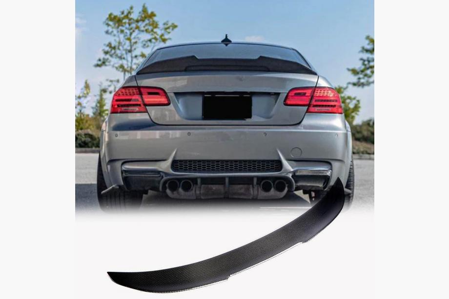 BMW 3-serie E90/E91 2005–2011 Bagageluckespoiler FRP V1 (SD) Image