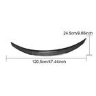 BMW 3-serie E90/E91 2005–2011 Spoiler PSM-Style V2 (för E90, kolfiber) foto 5