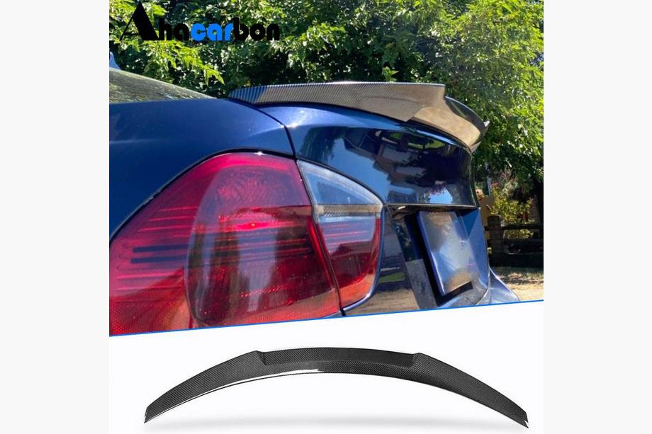 BMW 3-serie E90/E91 2005–2011 Spoiler PSM-Style V2 (för E90, kolfiber) Image