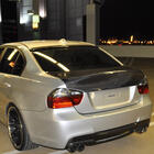 BMW 3-serie E90/E91 2005–2011 CSL-Style spoiler (för E90 2005-2008, kolfiber) foto 2