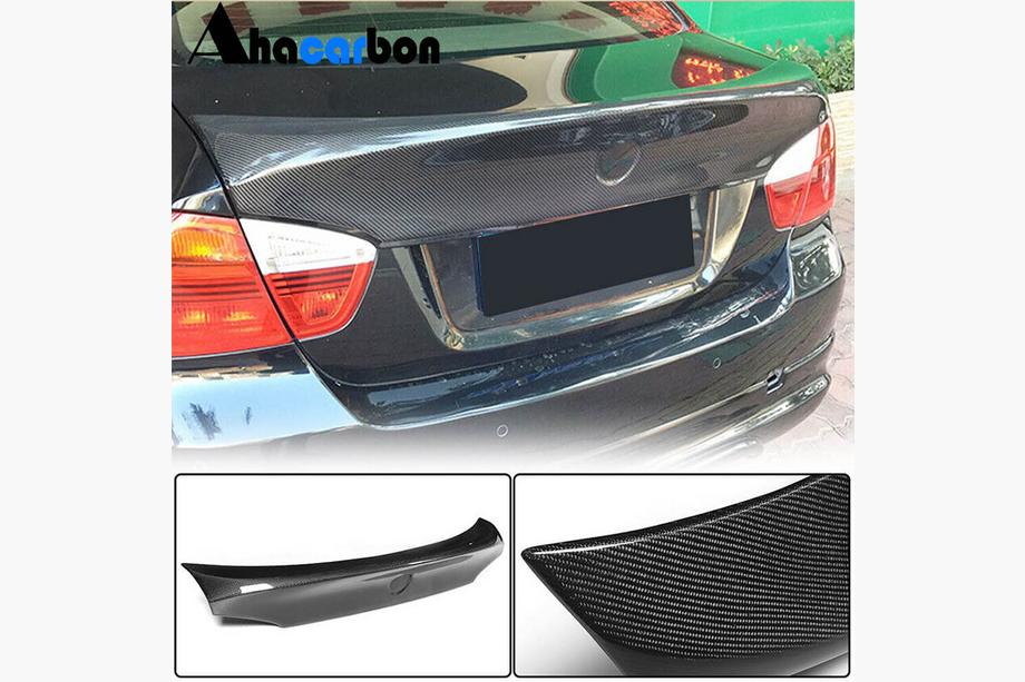 BMW 3-serie E90/E91 2005–2011 CSL-Style spoiler (för E90 2005-2008, kolfiber) Image