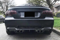 BMW 3-serie E90/E91 2005–2011 Bakluckespoiler Carbon V7 (SD) foto 2