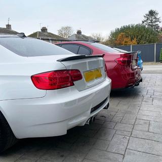 M4-Style V1 spoiler (för E92, kolfiber) BMW 3-serien E92/E93 2006–2013 foto 3