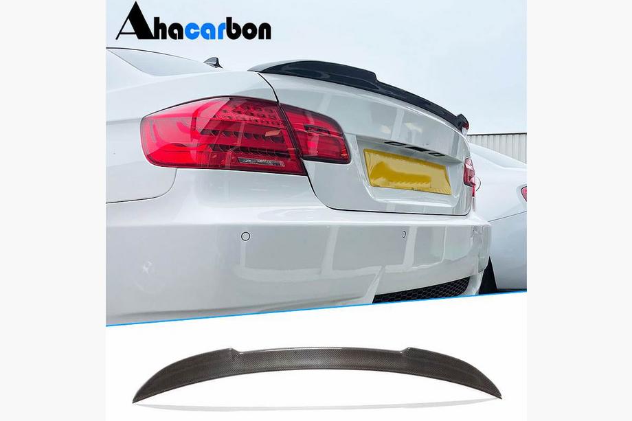 BMW 3-serien E92/E93 2006–2013 M4-Style V1 spoiler (för E92, kolfiber) Image