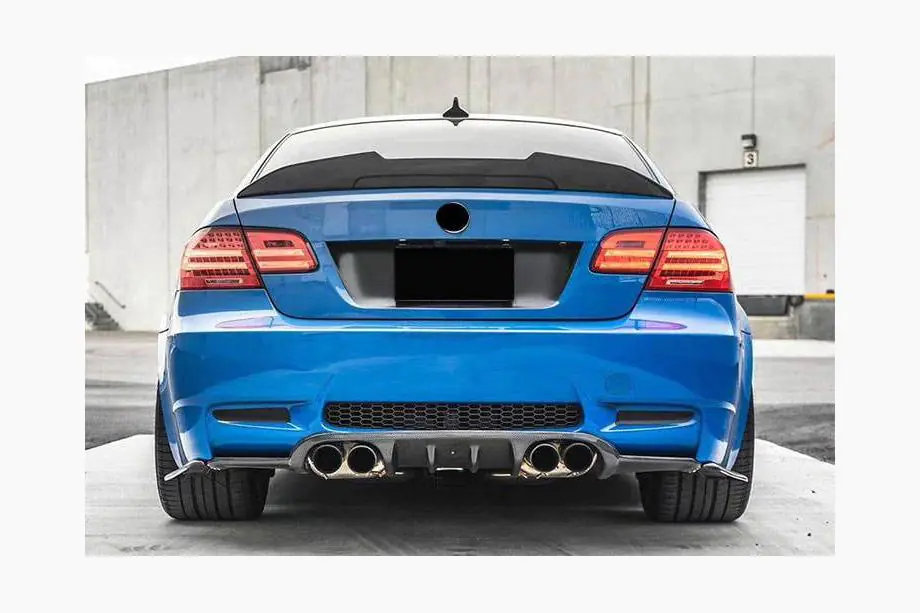 BMW 3-serien E92/E93 2006–2013 PSM-Style-spoiler (för E92, kolfiber) Foto 3