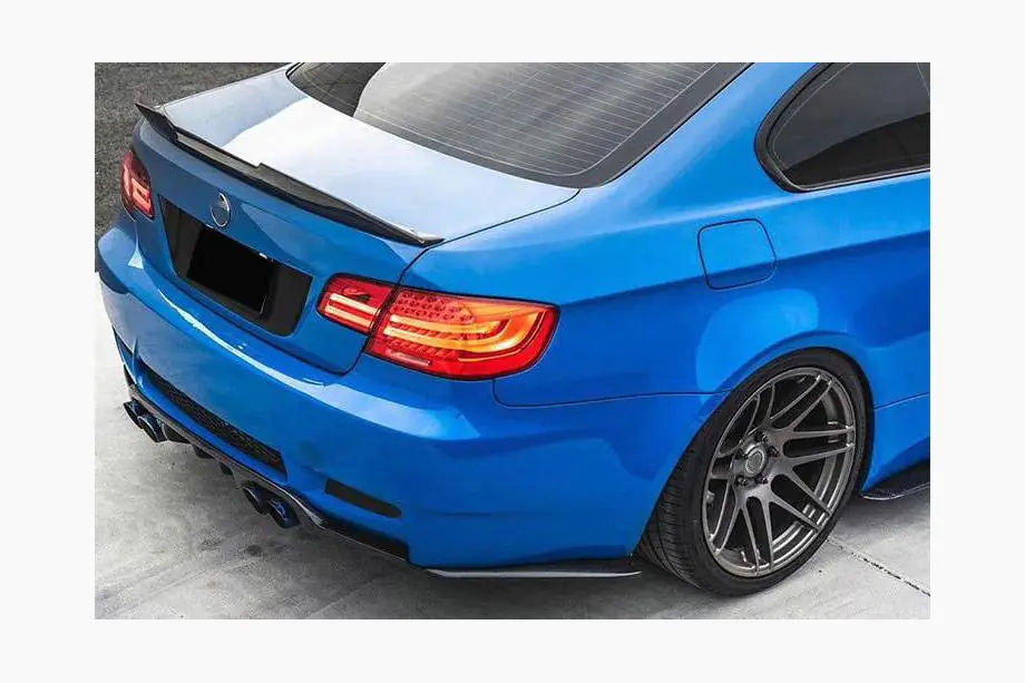 BMW 3-serien E92/E93 2006–2013 PSM-Style-spoiler (för E92, kolfiber) Foto 4