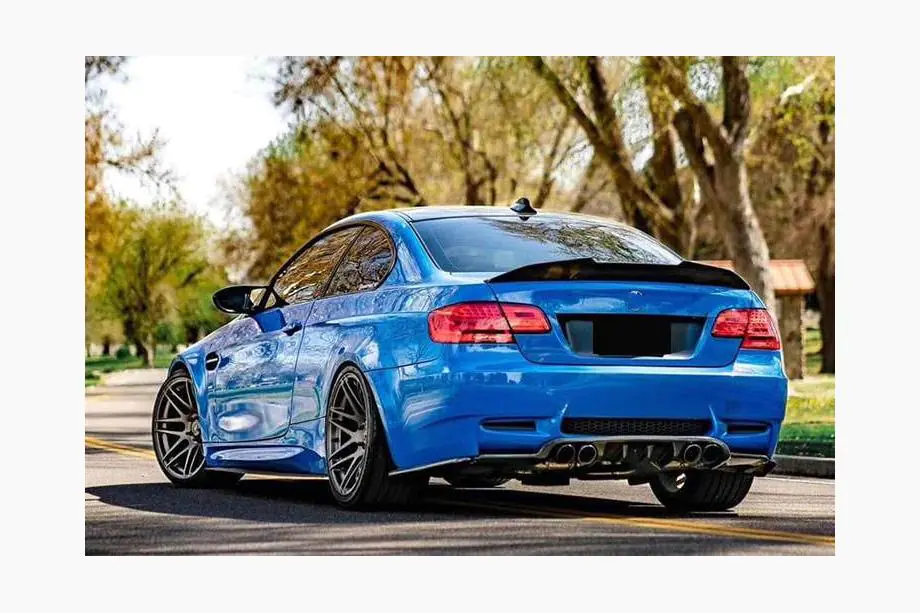 BMW 3-serien E92/E93 2006–2013 PSM-Style-spoiler (för E92, kolfiber) Foto 5