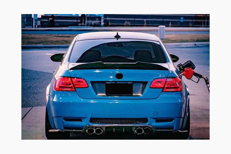 BMW 3-serien E92/E93 2006–2013 PSM-Style-spoiler (för E92, kolfiber) Foto 6