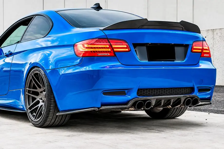 BMW 3-serien E92/E93 2006–2013 PSM-Style-spoiler (för E92, kolfiber) Foto 1