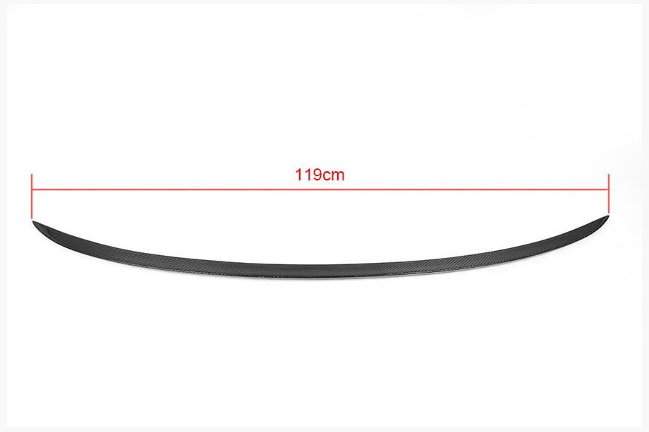 BMW 3-serien E92/E93 2006–2013 M3-Style bakspoiler (för E93, kolfiber) Foto 6