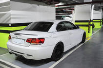 BMW 3-serie E90/E91 2005–2011 Bagageluckespoiler Carbon V2 (Cabriolet) foto 5
