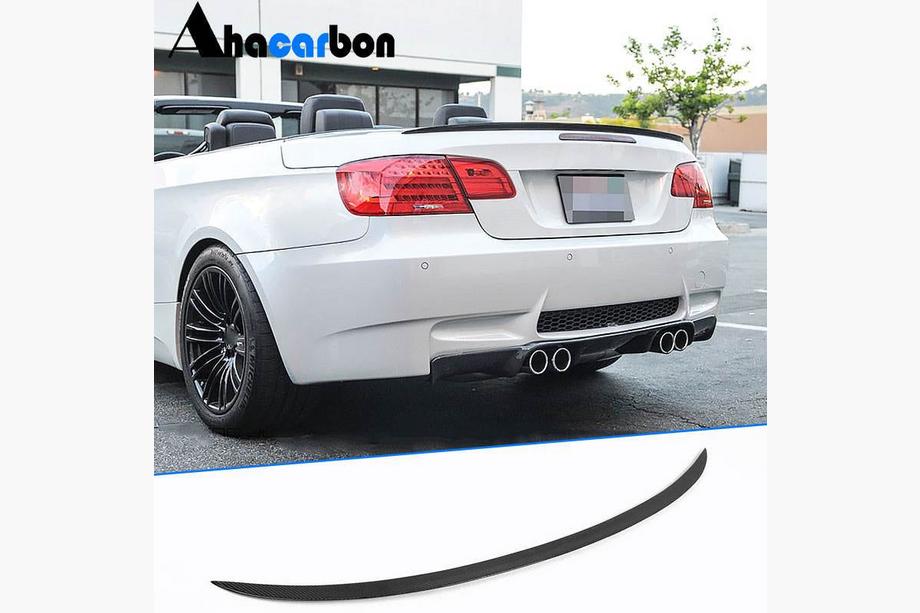 BMW 3-serie E90/E91 2005–2011 Bagageluckespoiler Carbon V2 (Cabriolet) Image