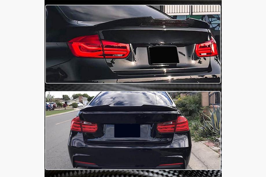 BMW 3-serien F30/F31 2012–2019 Bagageluckespoiler i FRP (SD) Foto 4