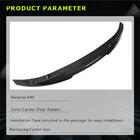 BMW 3-serien F30/F31 2012–2019 Bakluckespoiler Carbon Look ABS (SD) foto 3