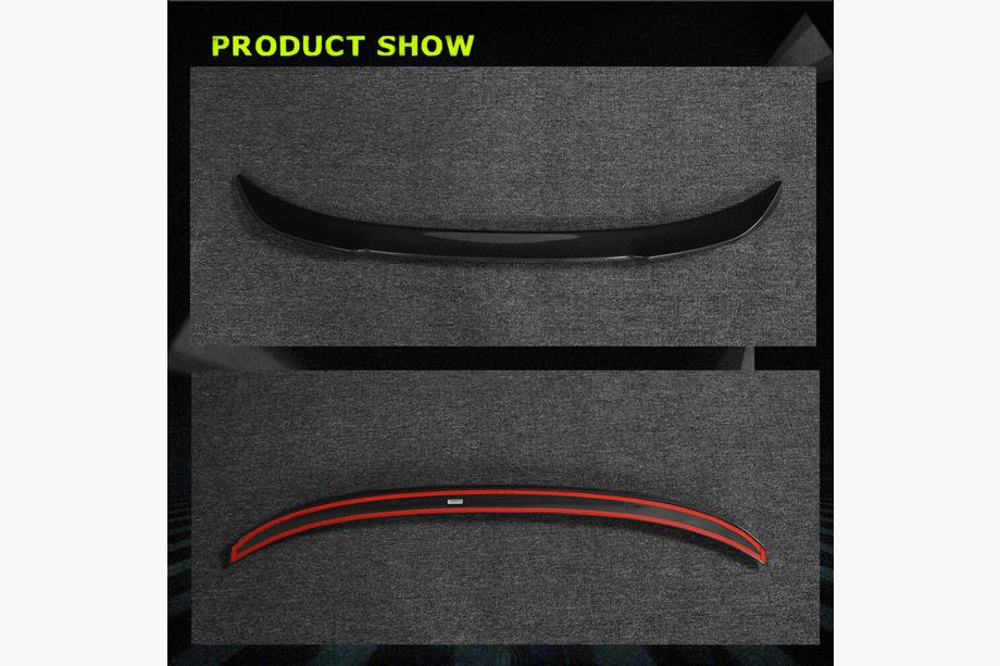 BMW 3-serien F30/F31 2012–2019 Spoiler PSM-Style V4 (för F30/F80, kolfiber) Foto 3