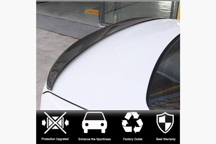 BMW 3-serien F30/F31 2012–2019 MP-Style V2 spoiler (för F30/F80) Foto 2