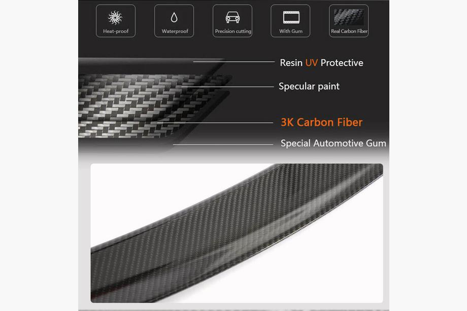 BMW 3-serien F30/F31 2012–2019 MP-Style V2 spoiler (för F30/F80) Foto 4