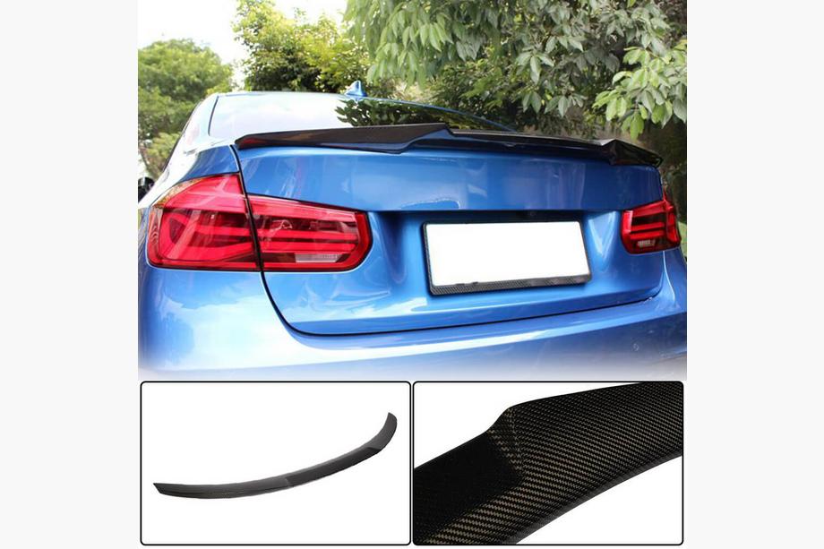 BMW 3-serien F30/F31 2012–2019 M4-Style V1 spoiler (för F30/F80, kolfiber) Image