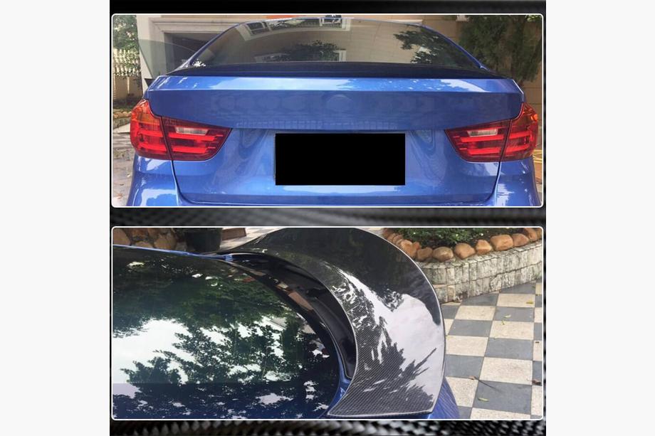 BMW 3-serie F34 2013–2020 Spoiler V1 (kolfiber) Foto 5