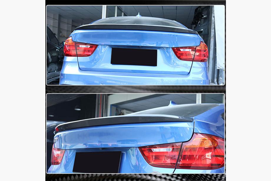 BMW 3-serie F34 2013–2020 Spoiler V3 (kolfiber) Foto 3