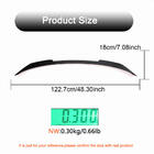 BMW 3-serien G20/G21 2018– M3-Style spoiler (för G20/G80, kolfiber) foto 7