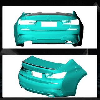 PSM-Style V4 spoiler (för G20/G80, kolfiber) BMW 3-serien G20/G21 2018– foto 3