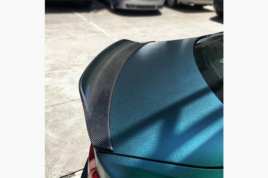 BMW 4-serie F32/F33/F36 2012–2020 Spoiler V5 (för F32, kolfiber) Foto 2